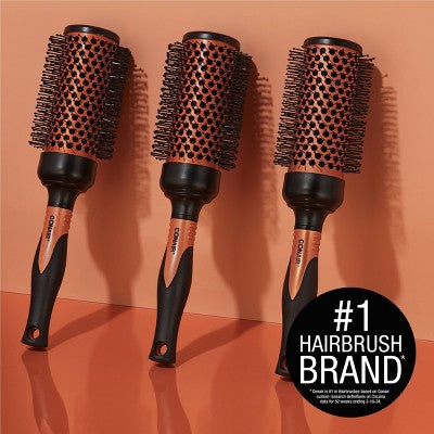Conair Copper Pro Air Thermal Nylon Bristle Round Brush Lrg - Imperfect Box