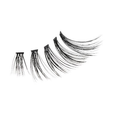 BeBlinky False Eyelash Clusters Narrow Band, Wispy 120ct - New