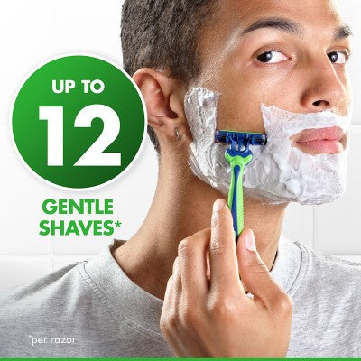 Gillette Sensor3 Sensitive Men's Disposable Razors 8ct - Imperfect Box