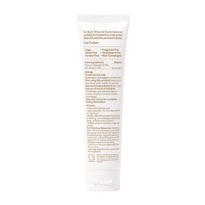 Sun Bum Mineral Face Sunscreen Lotion SPF 30 1.7 fl oz - New