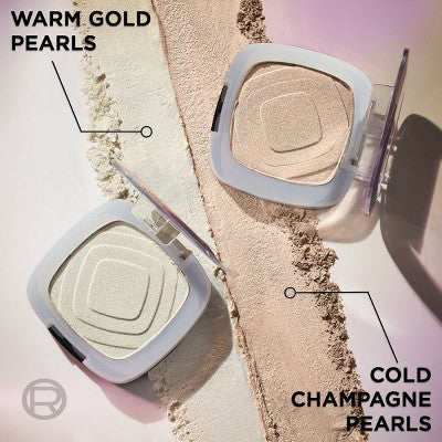 L'Oreal Paris Infallible Longwear 24HR Powder Highlighter 15 Champagne Glow 0.31oz - New