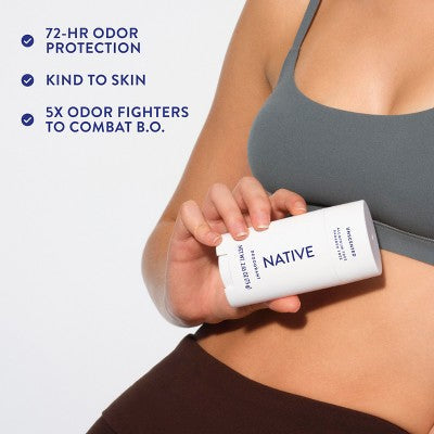 Native Solid Deodorant Unscented Aluminum-Free 2.65oz - Imperfect Container