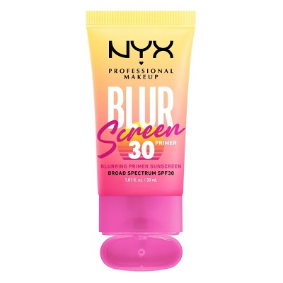 NYX Professional Makeup Blur Screen Primer SPF 30 1.01 fl oz - New