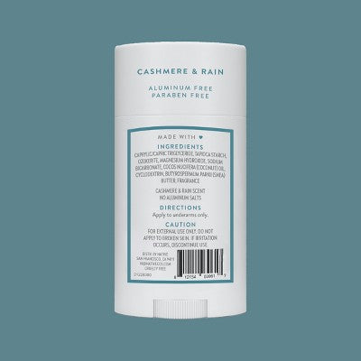 Native Deodorant for Women & Men Cashmere & Rain 2.65oz - Imperfect Container