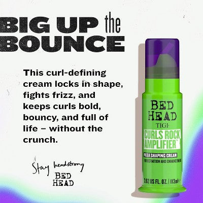 TIGI Bed Head Curls Rock Amplifier Mega Shaping Cream 3.82 fl oz - New