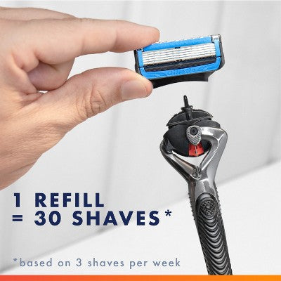 Gillette ProGlide Chill Razor Refills for Men 8 Blade Refills - Imperfect Box