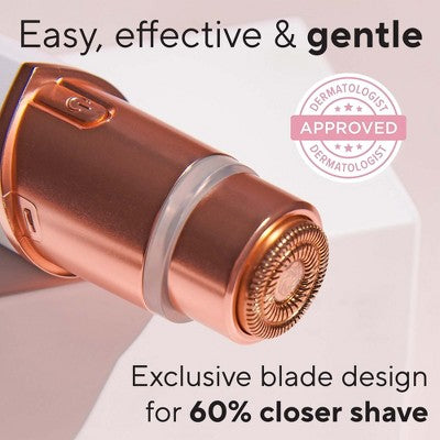 Finishing Touch Flawless Facial Hair Remover Electric Razor for Women Coral - New