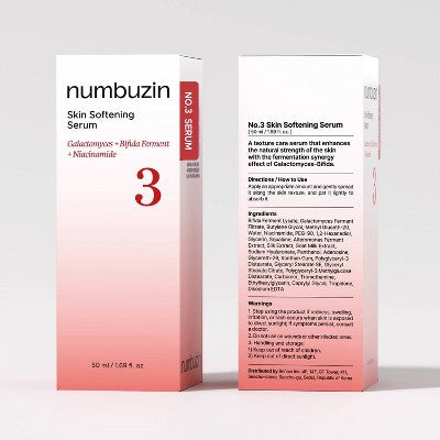numbuzin No.3 Skin Softening Serum 1.69 fl oz - Imperfect Box