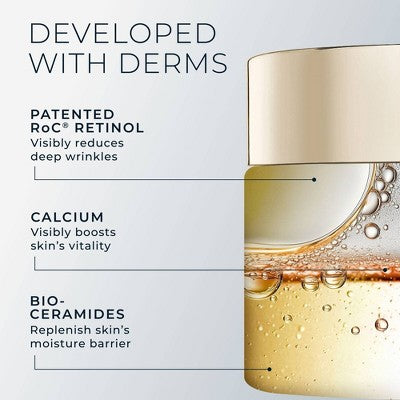 RoC Retinol Correxion Deep Wrinkle Rich Cream 1.7oz - Imperfect Box