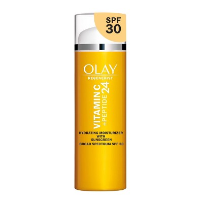 Olay Regenerist Vitamin C + Peptide 24 Face Moisturizer SPF 30 1.7oz - Missing Box