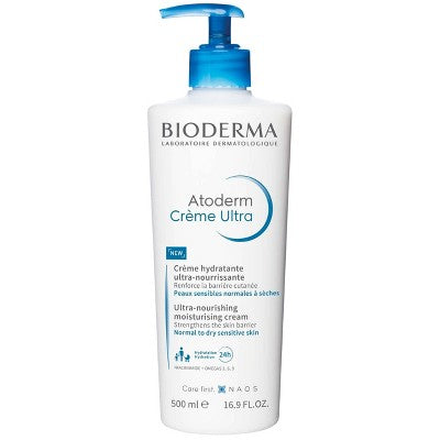 Bioderma Atoderm Ultra Cream Moisturizer 16.9 fl oz - Imperfect Container
