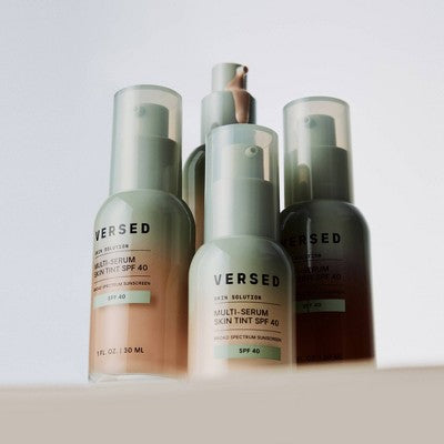 Versed Skin Solution Multi-Serum Skin Tint Foundation SPF 40 Shade 3P 1 fl oz - Imperfect Container