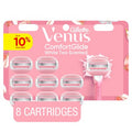 Venus Comfort Glide White Tea Women Razor Blade Refills  8ct - Missing Box