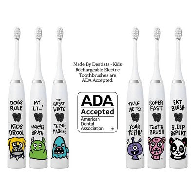Made By Dentists Kids Rechargeable Electric Toothbrush Panda - Imperfect Box