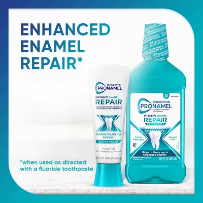 Sensodyne Pronamel Intensive Enamel Repair Toothpaste Extra Fresh 3.4 oz/2pk - Missing Box