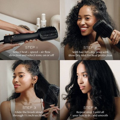 Kristin Ess Blow Dry Hair Brush 1500 Watts - Imperfect Box