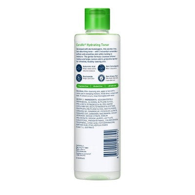 CeraVe Hydrating Toner Facial Toner for Normal to Dry Skin 6.8 fl oz - New