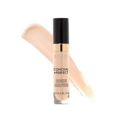 Milani Conceal + Perfect Longwear Concealer 110 Nude Ivory 0.17 fl oz - New