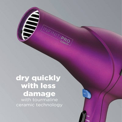 Conair Magenta Soft Touch AC Motor Hair Dryer 1875 Watts - Imperfect Box