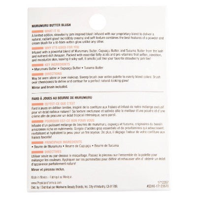 Physicians Formula Murumuru Butter Blush Strawberry Jam 0.19oz - Imperfect Box