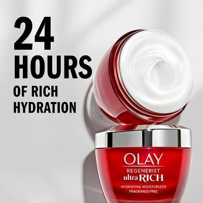 Olay Regenerist Ultra Rich Face Moisturizer for Dry Skin 1.7oz - Imperfect Box