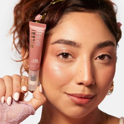 Milani Cheek Kiss Liquid Blush + Glow Pink Cava 0.33 fl oz - Imperfect Container