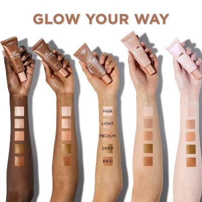 L'Oreal Paris True Match Lumi Glotion Natural Glow Enhancer 902 Light Glow 1.35 fl oz. - New