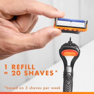 Gillette Fusion5 Men's Razor Blade Refills 4ct - Imperfect Box