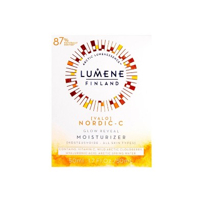 Lumene Valo Glow Reveal Moisturizer with Vitamin C 1.7 fl oz - New