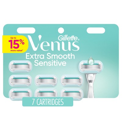 Venus Extra Smooth Sensitive Women's Razor Blade Refills 7ct - Missing Box