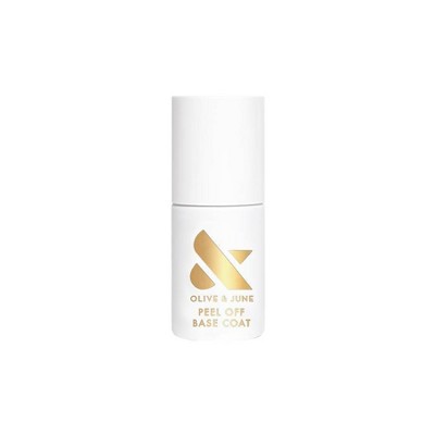 Olive & June Gel Nail Polish Peel Off Base Coat 0.46 fl oz - Imperfect Container