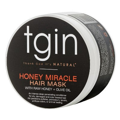 TGIN Honey Miracle Hair Mask 12 fl oz - Imperfect Container