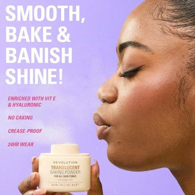 Makeup Revolution Loose Baking Powder Banana 1.05oz - New