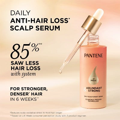 Pantene Abundant & Strong Treatment Serum 2 fl oz - Imperfect Box
