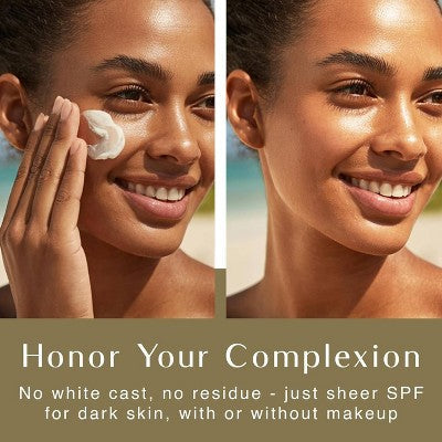 Black Girl Sunscreen Make it Hybrid with Zinc and Lavender Sunscreen SPF 50 3 fl oz - Imperfect Container
