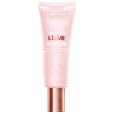 L'Oreal Paris True Match Lumi Glotion Natural Glow Enhancer 901 Fair Glow  1.35 fl oz - Imperfect Container