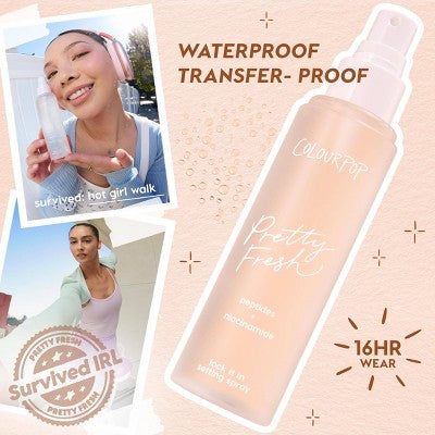 ColourPop Pretty Fresh Setting Mist Lock It In 3.55 fl oz - Imperfect Box