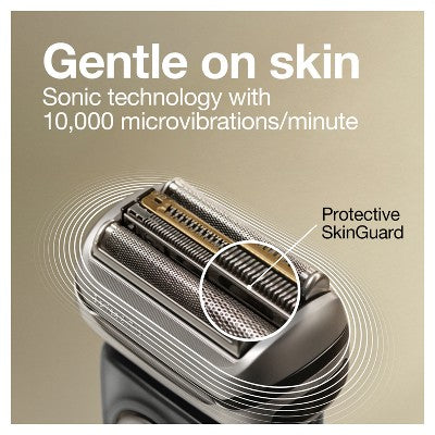 Braun Series 9-9465cc Pro Electric Foil Shaver with ProLift Beard Trimmer; Clean; Charge SmartCare Center - Imperfect Box