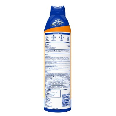 Banana Boat Ultra Sport Clear Sunscreen Spray SPF 50+ 9.5oz - Imperfect Container