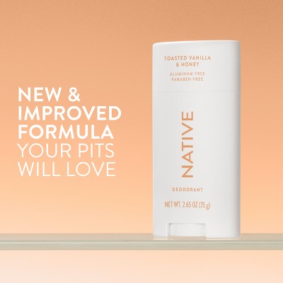 Native Limited Edition Deodorant Toasted Vanilla & Honey 2.65oz - Imperfect Container
