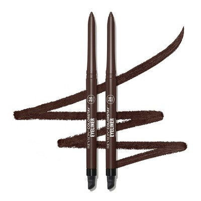 Revlon ColorStay Waterproof Eyeliner; Smudger 202 Black Brown 0.01oz/2ct - Missing Box
