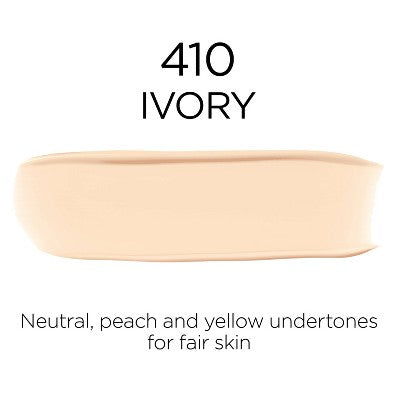 L'Oreal Paris Infallible 32HR Fresh Wear Foundation SPF 25 410 Ivory 1 fl oz - New