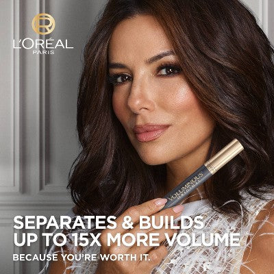 L'Oreal Paris Voluminous Original Mascara Blackest Black 2pc/0.56 fl oz - Imperfect Box