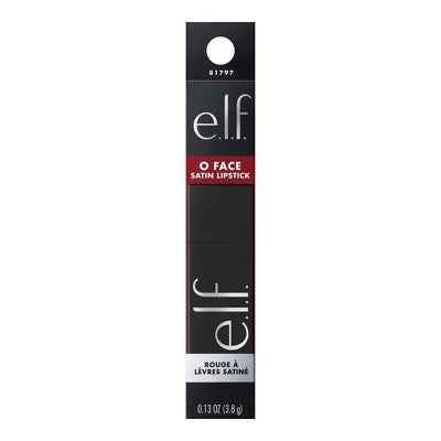 e.l.f. O FACE Satin Lipstick Own It 0.13 oz - New