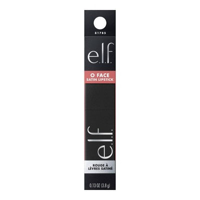 e.l.f. O FACE Satin Lipstick Dirty Talk 0.13 oz - Imperfect Box