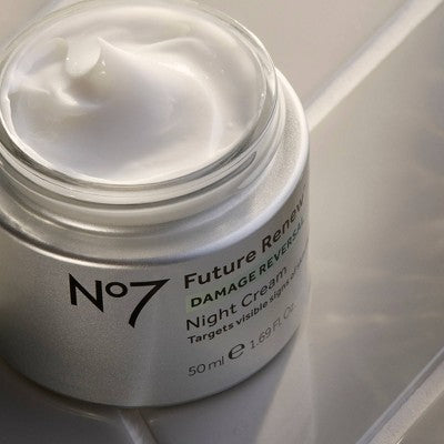 No7 Future Renew Damage Face Moisturizing Night Cream 1.69 fl oz - Missing Box