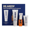 Remedy Skin Brightening 3-Piece Skincare Kit Gentle Cleanser Vitamin C Serum 2.7oz - Imperfect Box