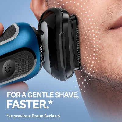Braun Series 6-6172cc Rechargeable Wet & Dry Shaver + Smart Care Center - New