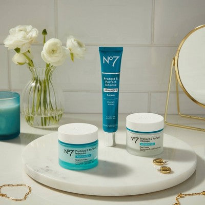 No7 Protect & Perfect Intense Advanced Moisturizing Night Cream 1.69 fl oz - Missing Box