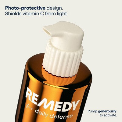 Remedy Skin 15% Vit C Complex Brightening Antioxidant Serum 1oz - Imperfect Box